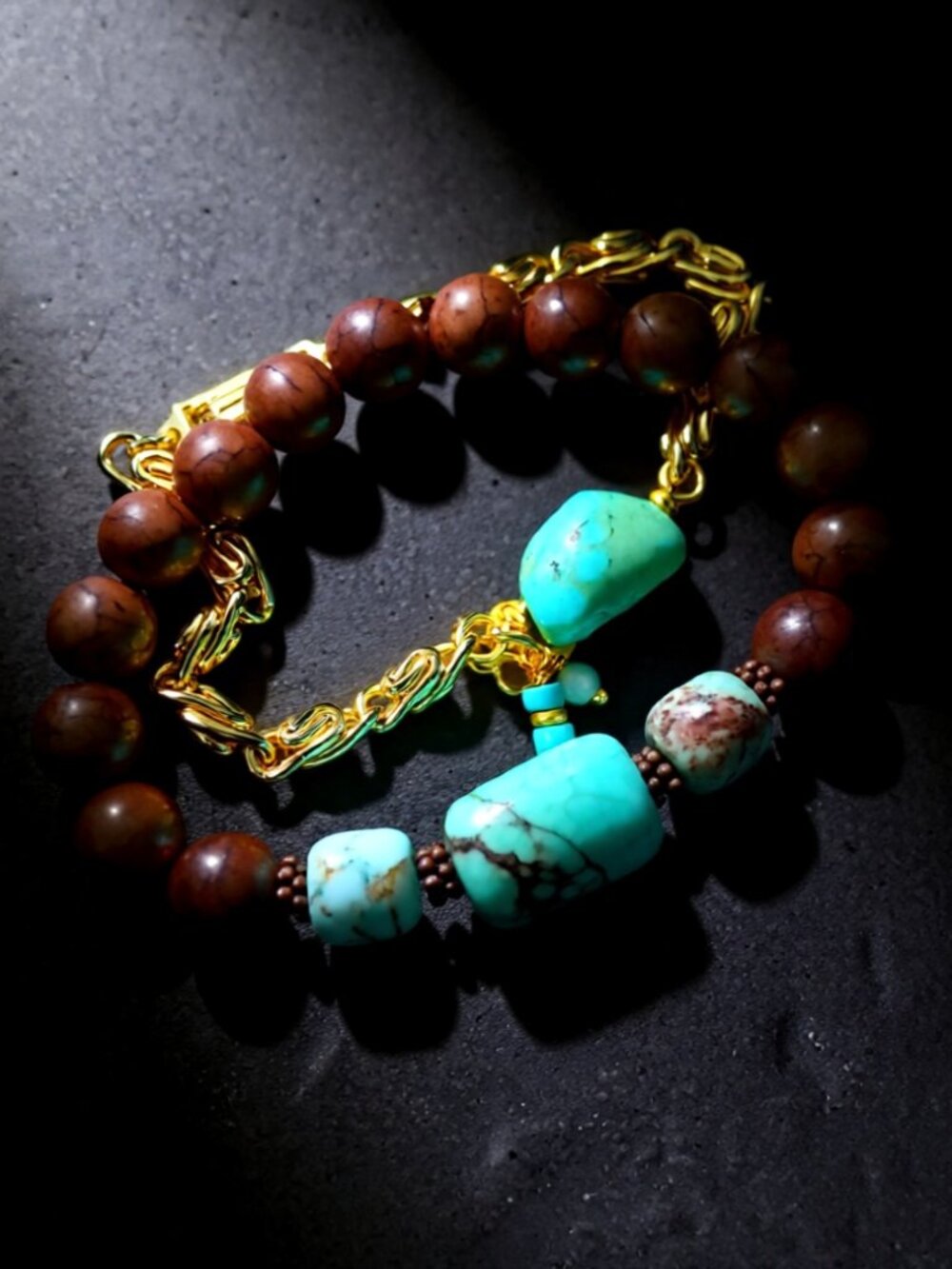 2 Stack Bracelet Clearance Bundle! Southwestern Boho Cowgirl Vibes - 7" Wrists